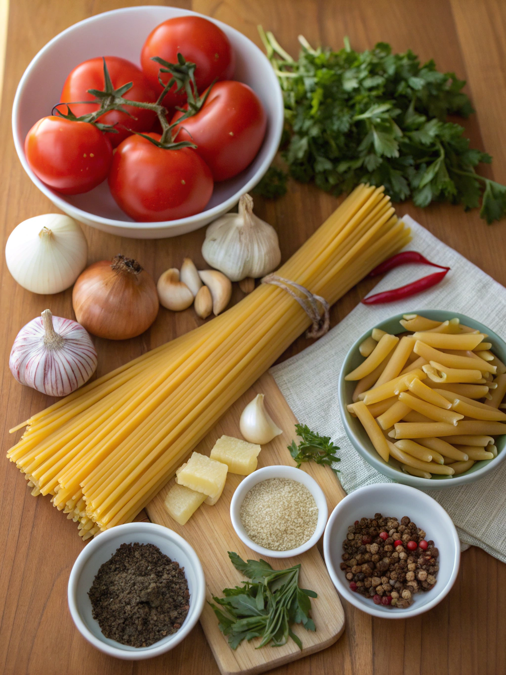 Best Rasta Pasta Recipe ingredients